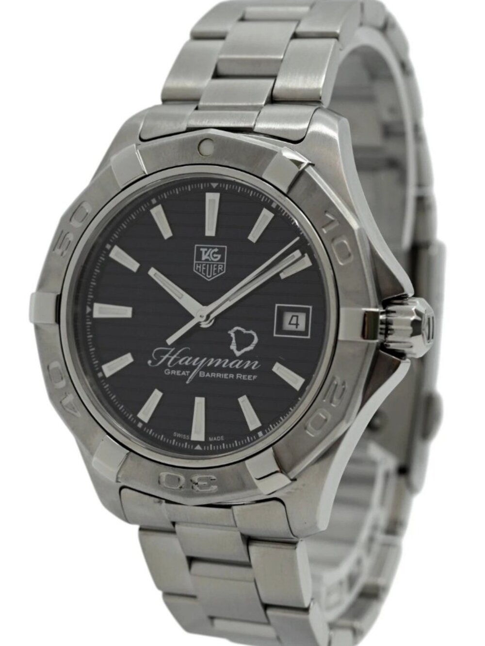 Tag Heuer 41mm Men's Aquaracer Limited Edition Hayman /800 Watch! Ref: WAP201Y!